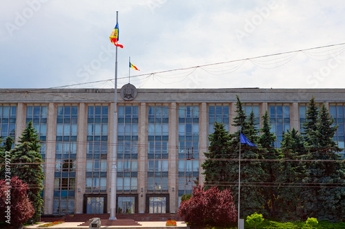Government House in Chisinau , Moldova 
