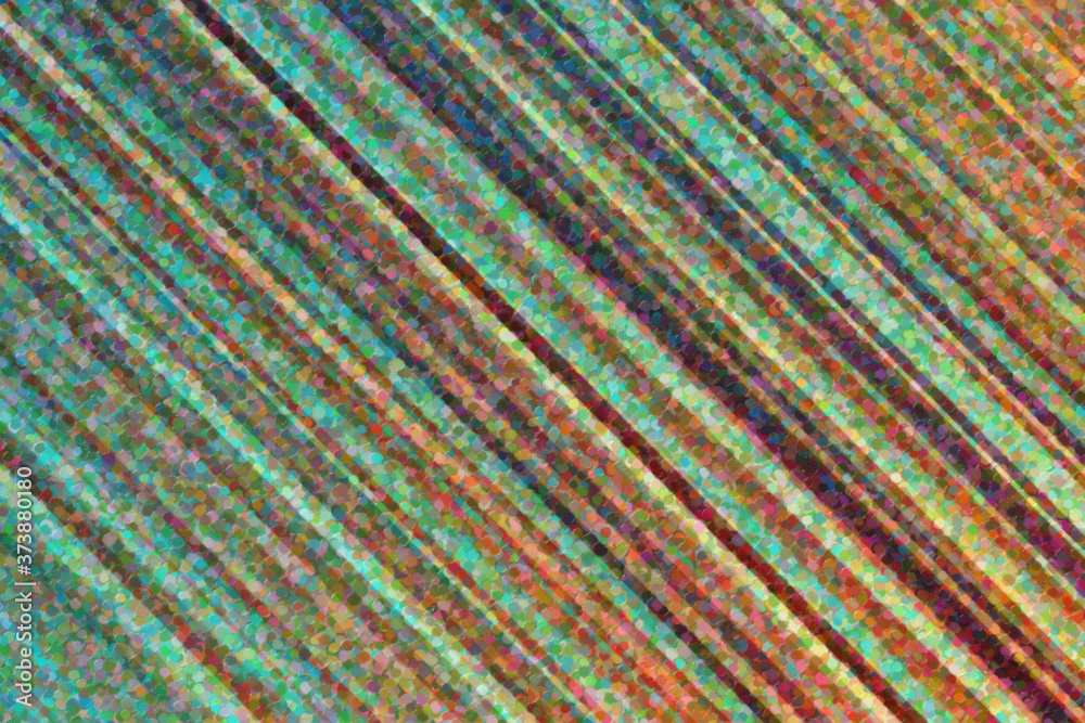 Orange, red and blue lines impressionist pointilism background, digitally created. Orange, red and blue lines impressionist pointilism background, digitally created.