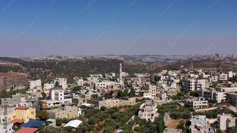 Palestinian Village Beit Surik with Jerusalem city in background
Aerial view, Mosque, Jerusalem,August,2020,Israel
Palestinian Village Beit Surik with Jerusalem city in background
Aerial view, Mosque, Jerusalem,August,2020,Israel