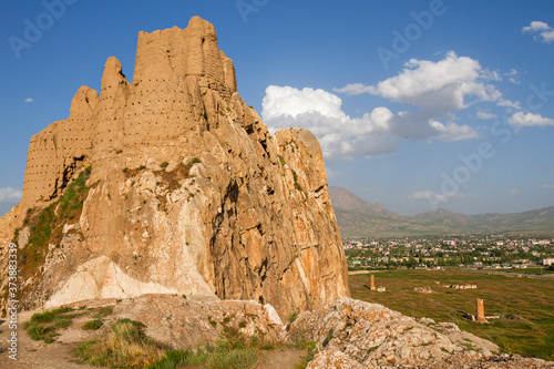 Ancient castle of Van in Turkey, known also as Tushba Castle, built by the Urartians.