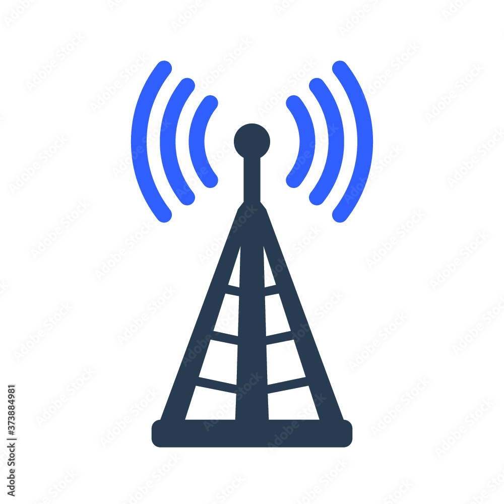 Network tower icon