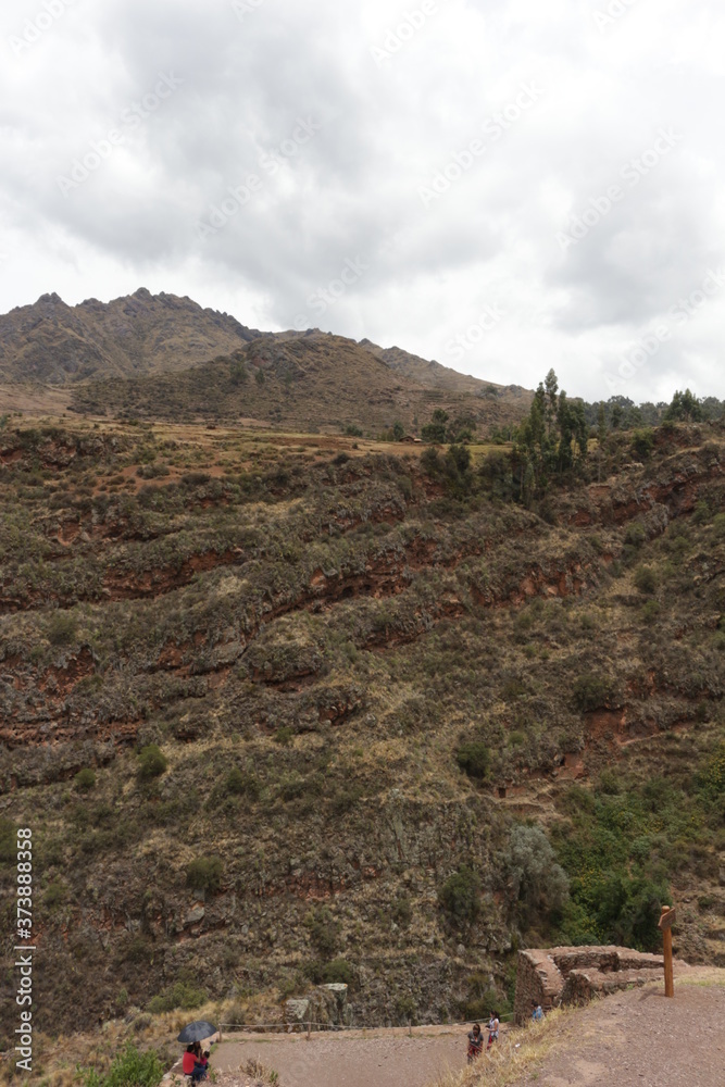 Pisac ruins - sacred valley of the inca Pisac ruins - sacred valley of the inca