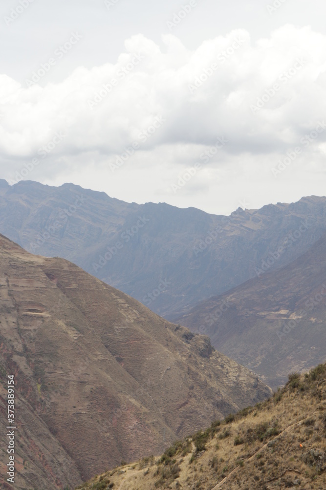 Pisac ruins - sacred valley  of the inca