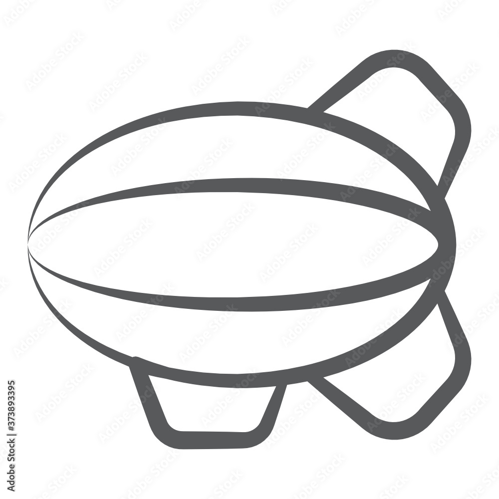 Airship in brush stroke design, blimp vector concept
Airship in brush stroke design, blimp vector concept