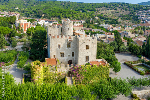 Photography Vilasar Castle, Barcelona, Catalonia, Spain