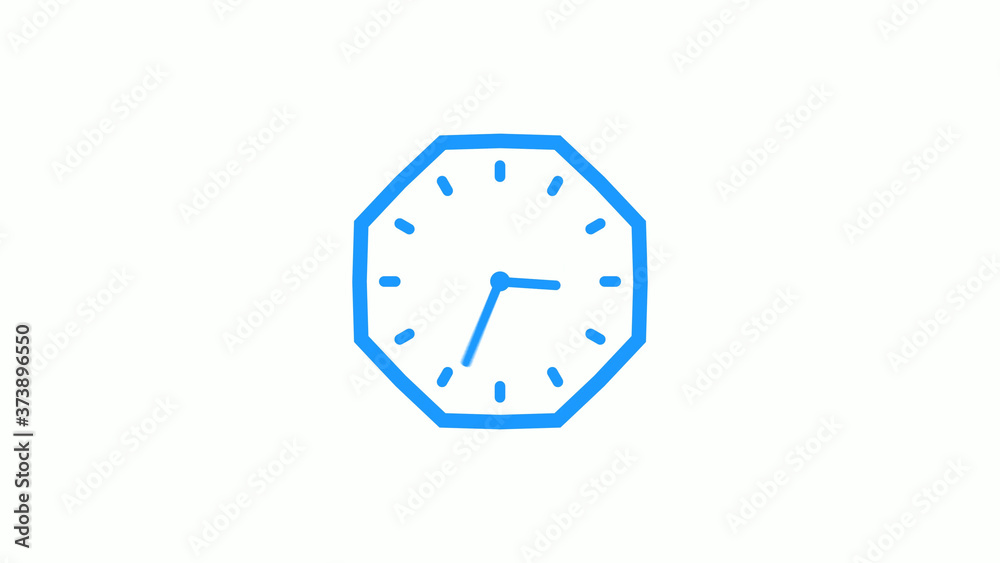 Amazing counting down 12 hours clock icon on white background,Clock icon Amazing counting down 12 hours clock icon on white background,Clock icon