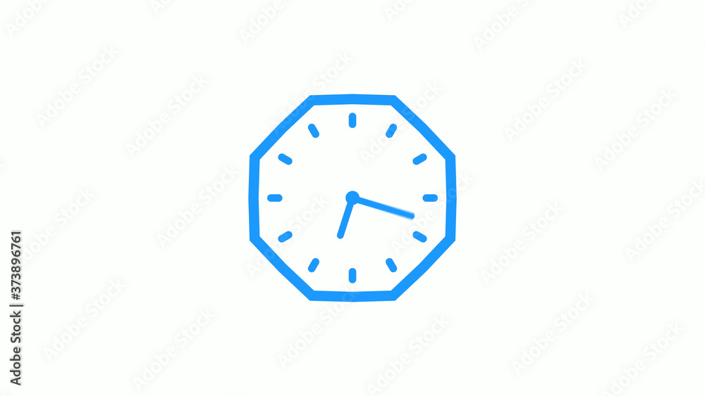 Amazing counting down 12 hours clock icon on white background,Clock icon Amazing counting down 12 hours clock icon on white background,Clock icon