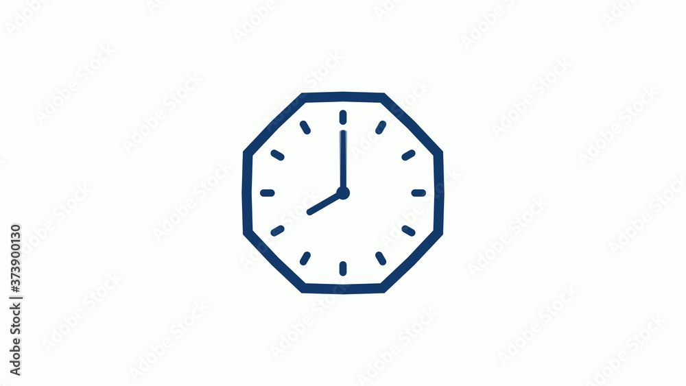 Amazing 12 hours counting down clock icon on white background,Clock icon Amazing 12 hours counting down clock icon on white background,Clock icon
