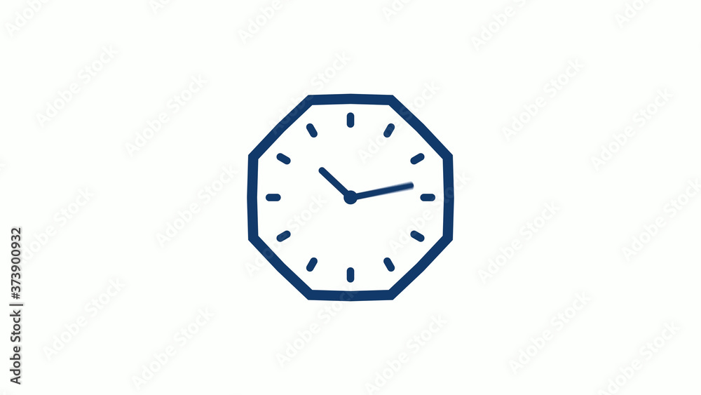 Amazing 12 hours counting down clock icon on white background,Clock icon Amazing 12 hours counting down clock icon on white background,Clock icon