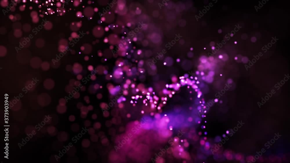 Floating Chains of Particles or glowing orbs Seamless looping motion background 03 Floating Chains of Particles or glowing orbs Seamless looping motion background 03