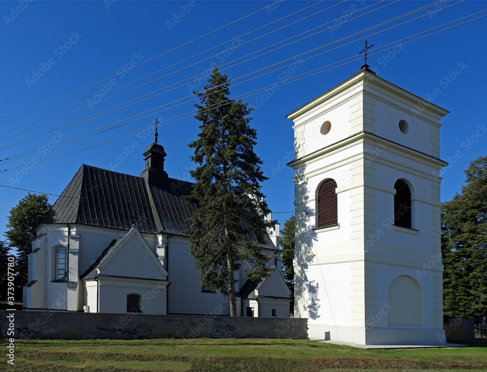 a Roman Catholic church dedicated to Saint Anne built in the 16th century in a rich town in Masovia, Poland