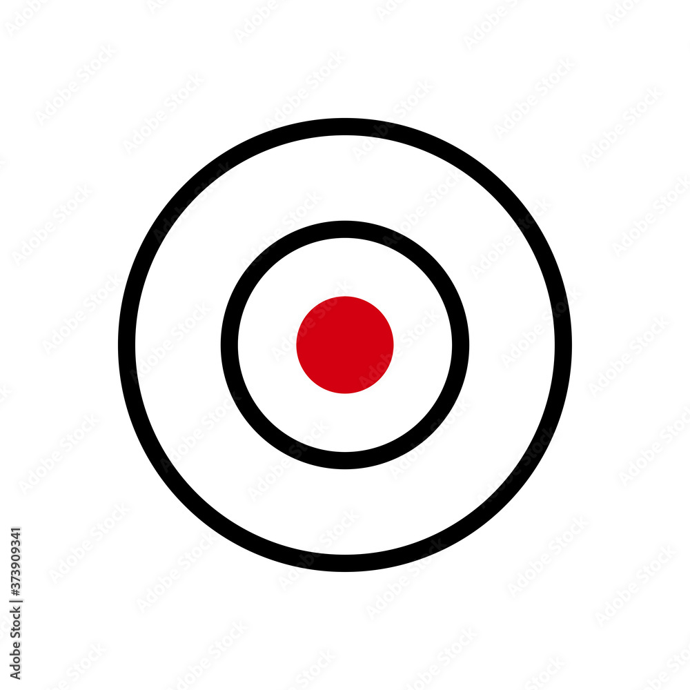 Target, AIM icon Target, AIM icon