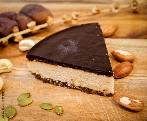 Vegan no bake cheesecake