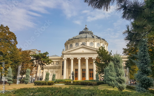 Historisches Konzerthaus Ateneul Roman - Athenaeum in Bukarest, Rumänien 