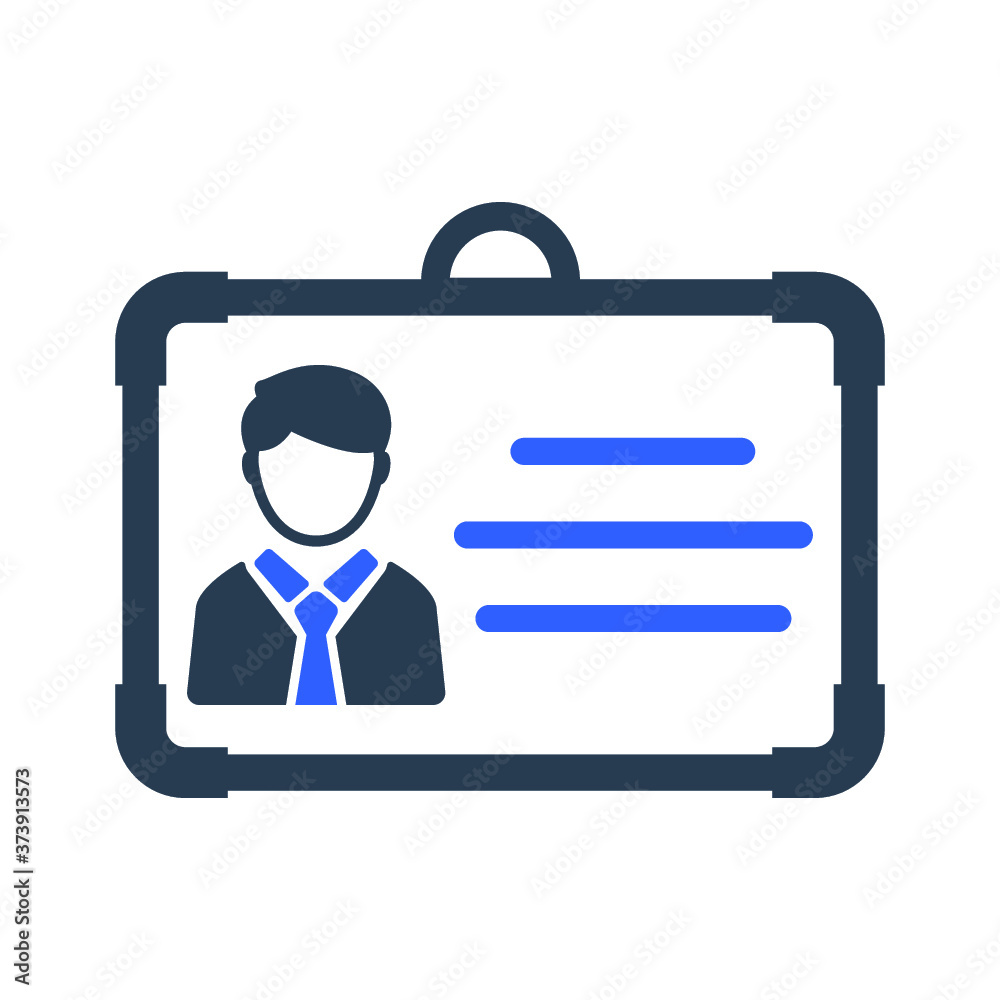 Student Identity card icon Student Identity card icon