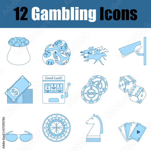 Gambling Icon Set