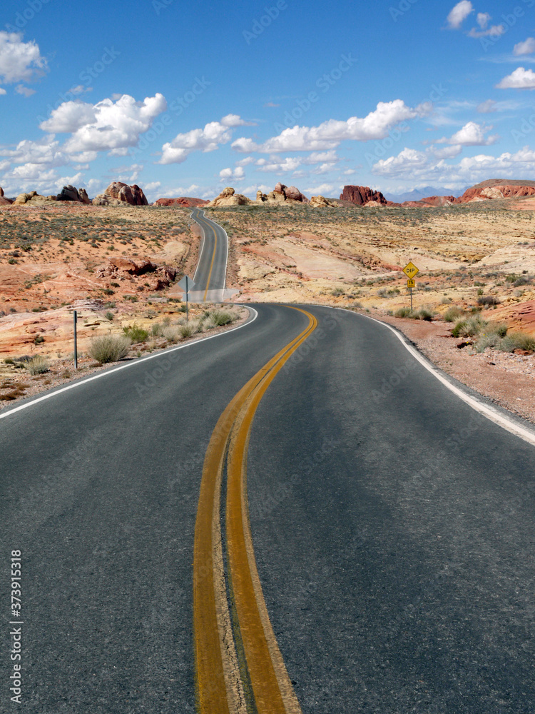 Fototapeta premium Valley of fire. Nevada 