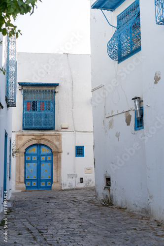View in Sidi Bou Said ,Tunisia, North Africa