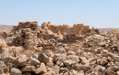 Shivta - a national park in southern Israel, includes the ruins of an ancient Nabatean city in the northern Negev.