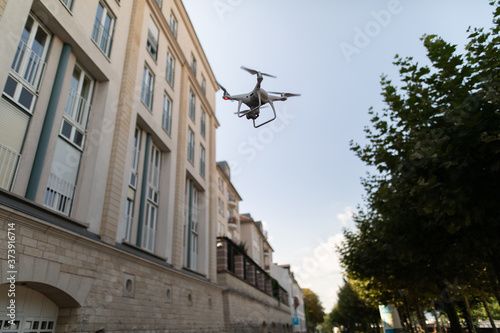 Drohne in der Luft photo