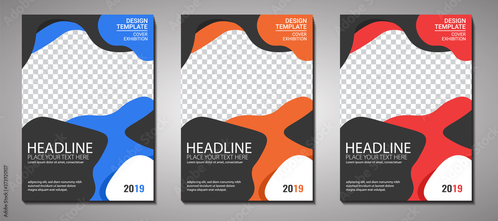 Brochure Template Cover Book, Magazine Template, Business Modern Poster, Annual Report Template