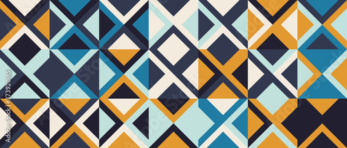 Rhombus Abstract Vector Pattern Design