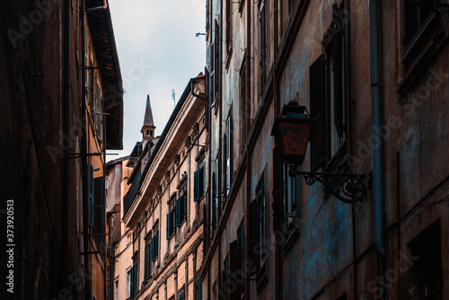 Street view of downtown Rome, ITALY