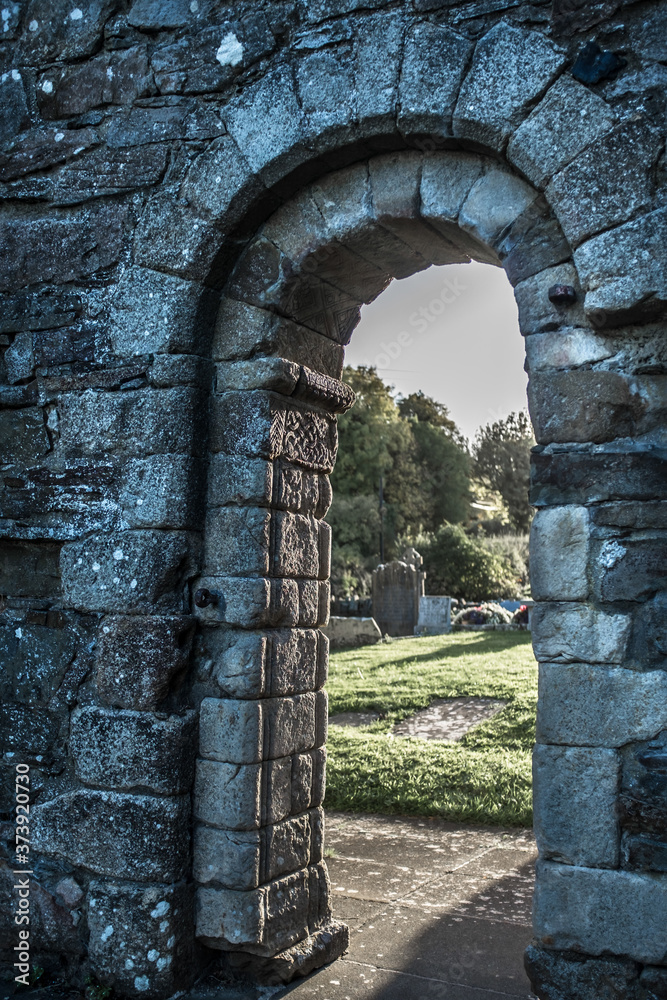 Naklejka premium Killeshin Monastic Site .