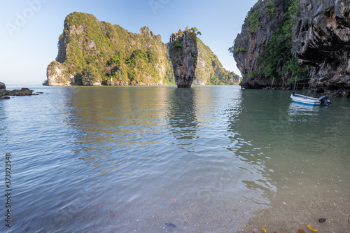 James Bond Island or Khao Phing Kan, Ko Tapu, Phang Nga Bay,Phang Nga Province, Thailand 