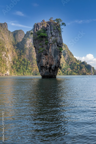 James Bond Island or Khao Phing Kan, Ko Tapu, Phang Nga Bay,Phang Nga Province, Thailand 