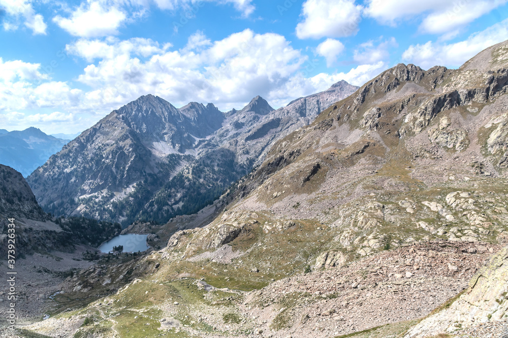 Paysage de montagne dans les Alpes