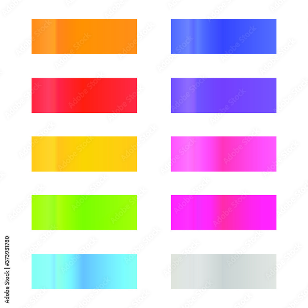 Vector blank colorful stickers, sticky notes set isolated on white background, bookmarks, bright different colors.
