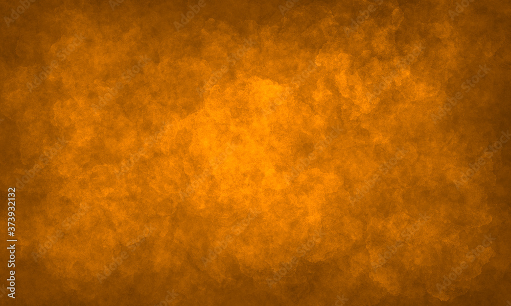orange grunge simple classic background with tinted edges for decoration