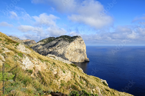 coastline near the Cape Formentor