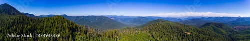 Gifford Pinchot National Forest Cascade Mountains near Mt. St. Helens Beautiful River Valley