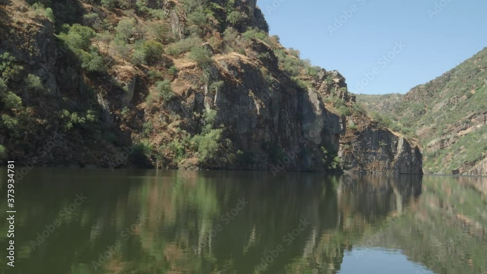 Duero river as it passes through Arribes del Duero in Salamanca, Spain. Duero river as it passes through Arribes del Duero in Salamanca, Spain.