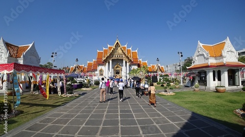 Loha Prasat Temple Wat Ratchanadda Bangkok Thailand photo