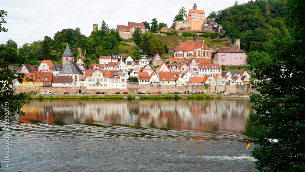 Obraz premium Hirschhorn am Neckar
