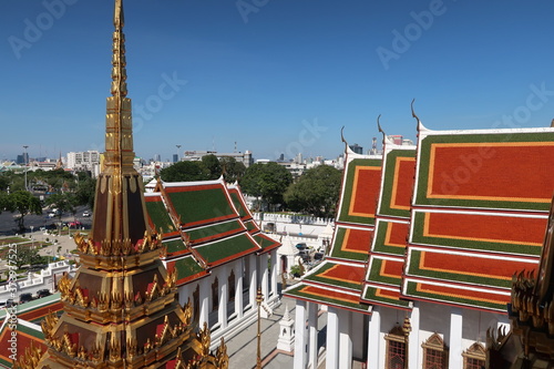 Loha Prasat Temple Wat Ratchanadda Bangkok Thailand