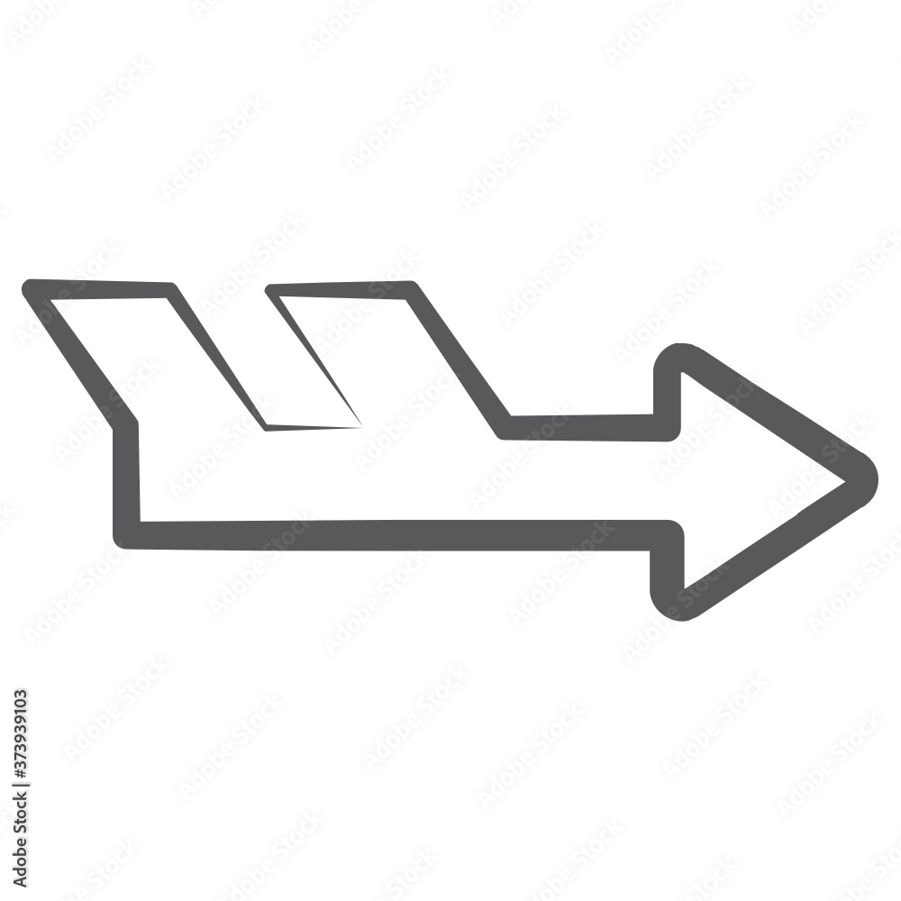Indication arrow vector, trendy editable icon style
Indication arrow vector, trendy editable icon style