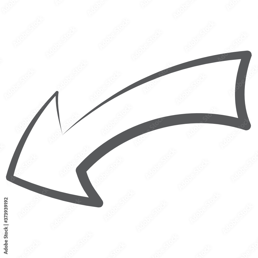 Editable stroke brush of lower left arrow
Editable stroke brush of lower left arrow