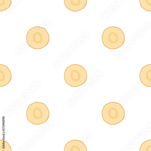 Illustration on theme of pattern plant parsnip