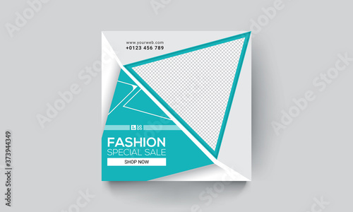 modern social media post design template