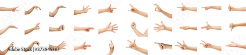 Obraz na plátně Pointing, nice, dislike