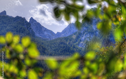 Bergblick am Hintersee Ramsau photo