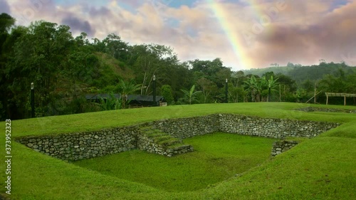 Tulipe, archeological ruins in Pichincha, Ecuador