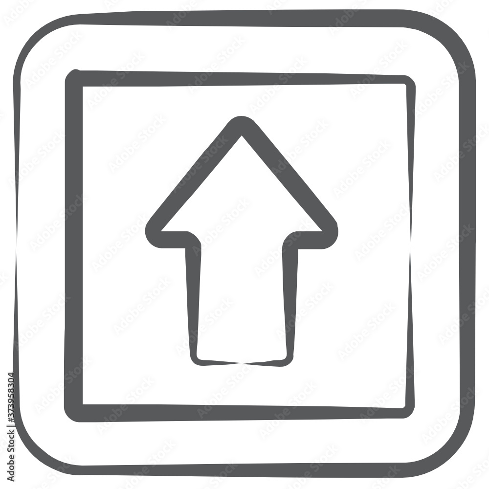 An icon style of upload arrow, data send concept vector
An icon style of upload arrow, data send concept vector