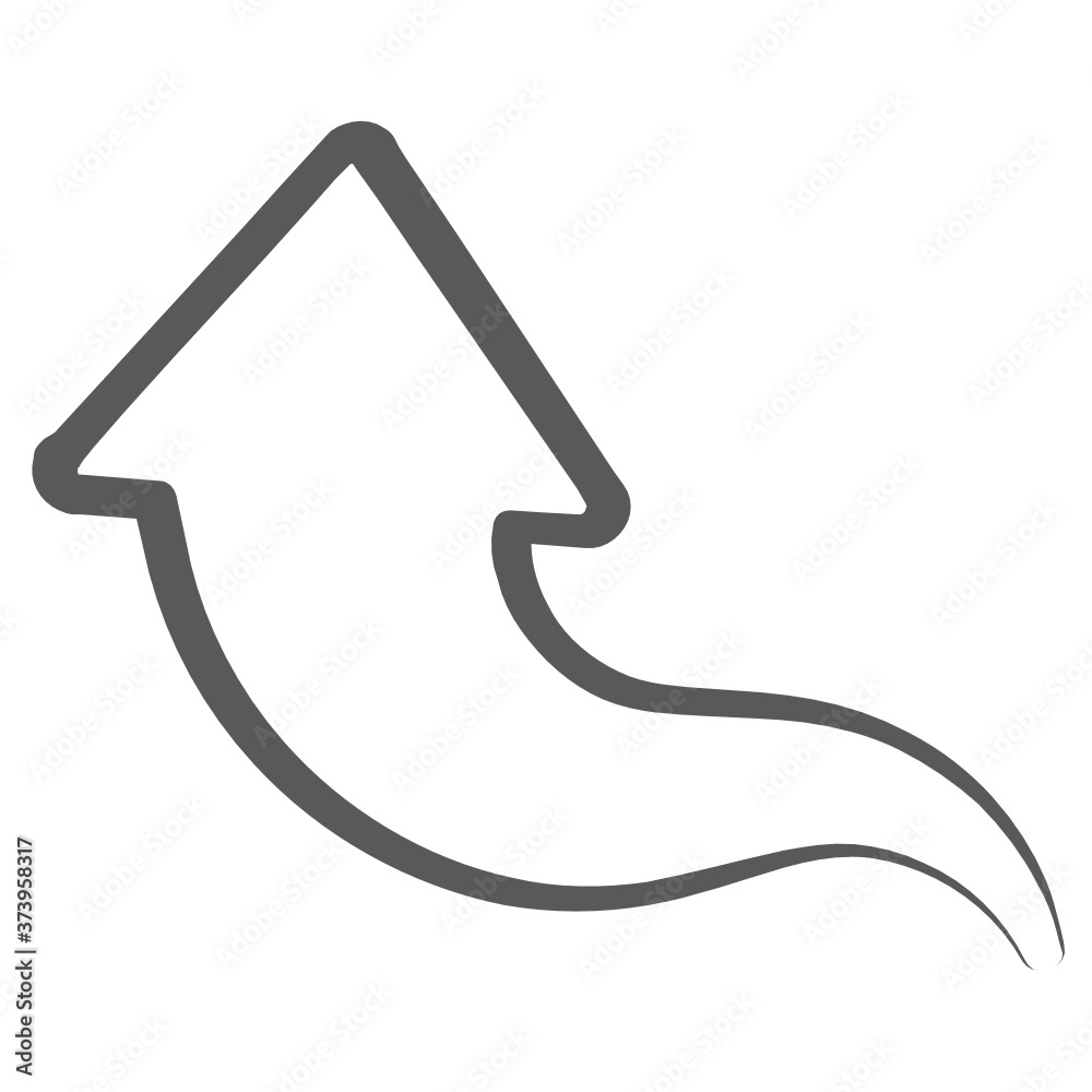An icon style of upload arrow, data send concept vector
An icon style of upload arrow, data send concept vector