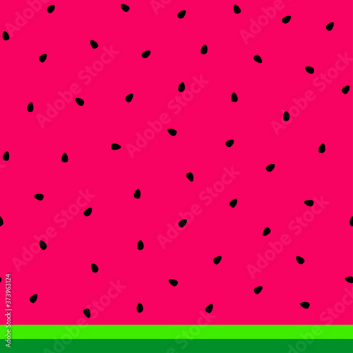 Watermelon seeds and rind background.