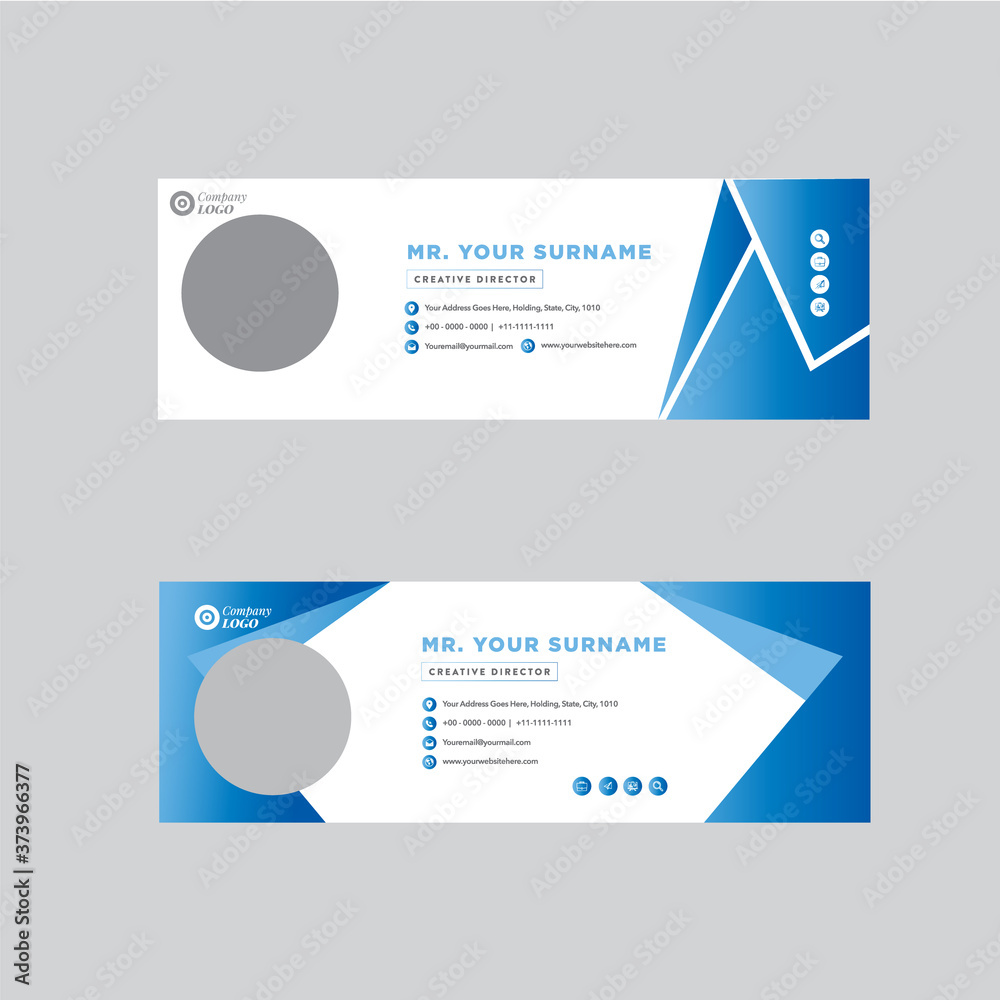 Business Email Signature Corporate vector sign template modern layout email signature vector banner
Business Email Signature Corporate vector sign template modern layout email signature vector banner